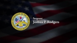 Army Sgt. Joshua P. Rodgers - Dignified Transfer