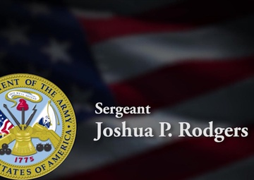 Army Sgt. Joshua P. Rodgers - Dignified Transfer