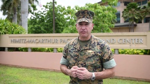 Sgt. Maj. Spadaro Addresses Sexual Assault