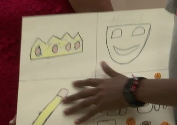 Second Lady Talks Art Therapy at Schofield Barracks