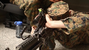 SPMAGTF-CR-AF Marines Maintain Readiness On the M-249B