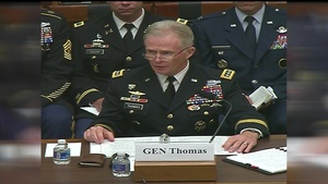 Gen. Thomas Opening Statment at HASC Hearing
