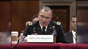 Gen. Scaparrotti Opening Statement Before a Senate Appropriations Subcommittee