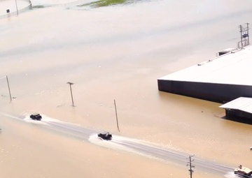 Guard Wades in to Help Arkansas Flood Victims