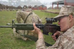 Parris Island Recruits Learn to Shoot Like Marines