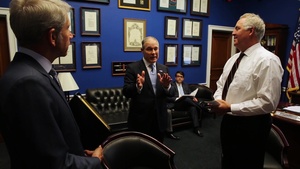 EPA Administrator Pruitt and Representative Shimkus meet to discuss environmental and economic issues