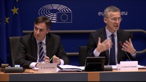 NATO Secretary General addresses the European Parliament
