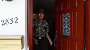 Marines Surprise WWII Veteran