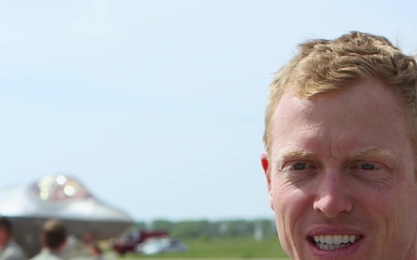 F-35A first deployment to Bulgaria - Interviews