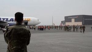 Troops arrive at Clark Air Base in the Philippines for Balikatan 2017