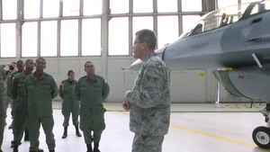 Capital Guardian Youth ChalleNGe Academy cadets visits 113th Wing