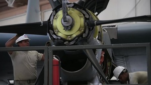 146th Maintenance Replaces C-130J Propeller
