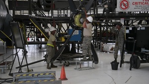 146th Maintenance Replaces C-130J Propeller