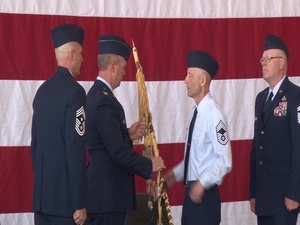 185th ARW Change of Authority Ceremony