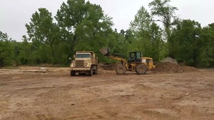 Broll: Missouri Soldiers assist with flood relief in Ellington