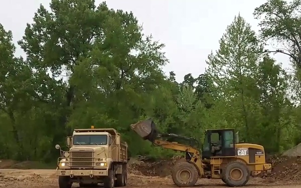 Broll: Missouri Soldiers assist with flood relief in Ellington