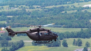 Arkansas' Governor, U.S. Secretary of Agriculture, and other Constitutional Officers and Appointed Officials Fly in Arkansas National Guard Helicopters for Aerial Tour and Assessment of Flood Damaged Arkansas