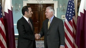 Secretary of State Rex Tillerson meets His Excellency Sheikh Mohammed bin Abdulrahman bin Jassim Al Thani