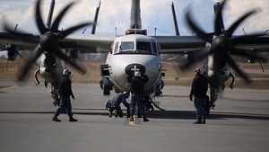 B-Roll | Navy E-2C Hawkeye participates in Northern Edge 2017