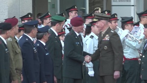 CJCS Dunford Received by IDF Honor Guard