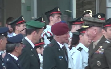 CJCS Dunford Received by IDF Honor Guard