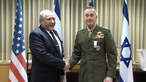 CJCS Dunford Meets Israeli MoD Lieberman
