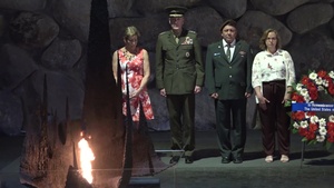 CJCS Dunford visits Yad Vashem Holocaust Museum