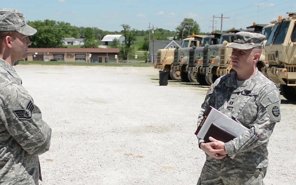Chaplain provides worship, resiliency during flood relief efforts