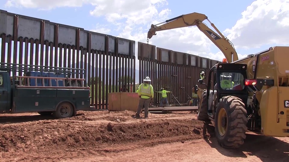 DVIDS Video Naco, AZ Border Fence Replacement Complete