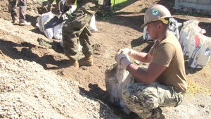 Balikatan engineers assist with new classroom in Ormoc City (B-Roll)