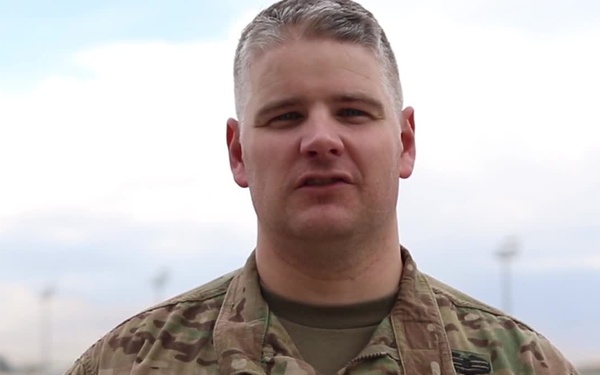 Warrant Officer 1 Alan Soderberg Mother's Day Greeting from Afghanistan