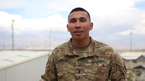 1st Lt. Wes Tomokane Mother's Day Greeting from Afghanistan