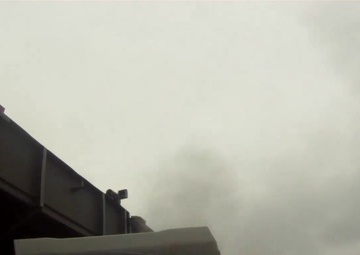 USS Theodore Roosevelt Shoots Rolling Airframe Missiles (RAM)