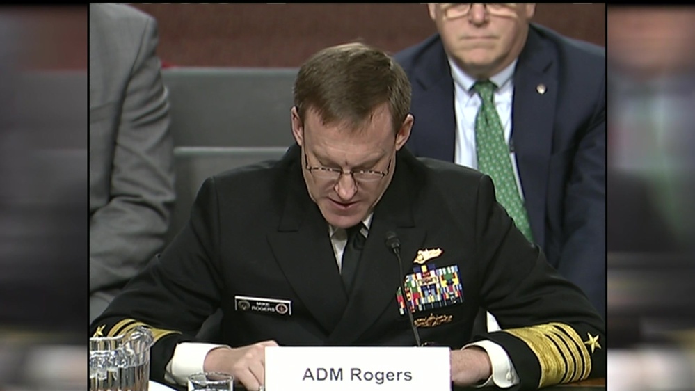 DVIDS - Video - Clip 3, Sasc Hearing, Adm. Rogers, May 9, 2017