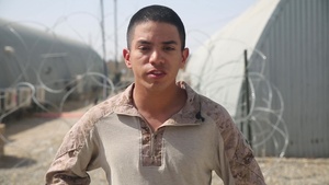 Cpl. Wood Mother's Day Shout-out