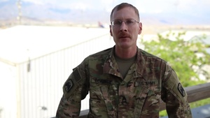 Sgt. 1st Class Matthew Beaupre Mother's Day Greeting from Afghanistan