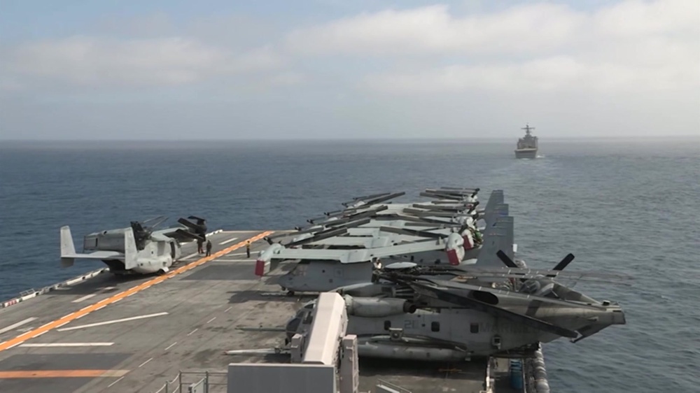 Dvids - Video - America Amphibious Ready Group In Formation