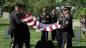Maj. Gen. Gunhus Interment at Arlington National Cemetery