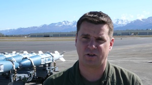 Northern Edge 2017 F/A-18C Takeoff B-Roll and Interview