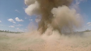 Fire in the hole Battle Group Poland Demolition Live-fire Training