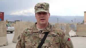 Sgt. 1st Class Aaron Matherly - Mother's Day Shoutout