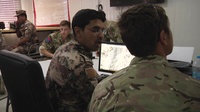 Multinational planners meet at Camp Zarqa, Jordan during Exercise Eager Lion 17