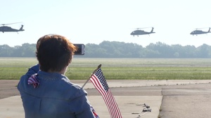 1-185th Aviation Regiment, Send Off to Kosovo