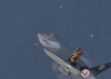 Naval Aviation History | F-35B STOVL Airborne Gunfire Testing Complete