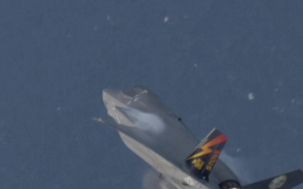 Naval Aviation History | F-35B STOVL Airborne Gunfire Testing Complete