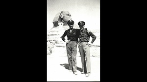 Maj. William Schneider Receives the Silver Star for gallantry during WWII