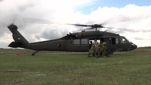Second Canadian Mechanized Brigade Group Soldiers Conduct CASEVAC During Exercise Maple Resolve 17