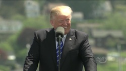 Trump Speaks at 2017 U.S. Coast Guard Academy Graduation
