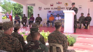 Balikatan: Philippine, U.S. service members attend dedication ceremony in Eastern Samar