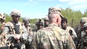Chief of Army Reserve visits troops at Maple Resolve 17